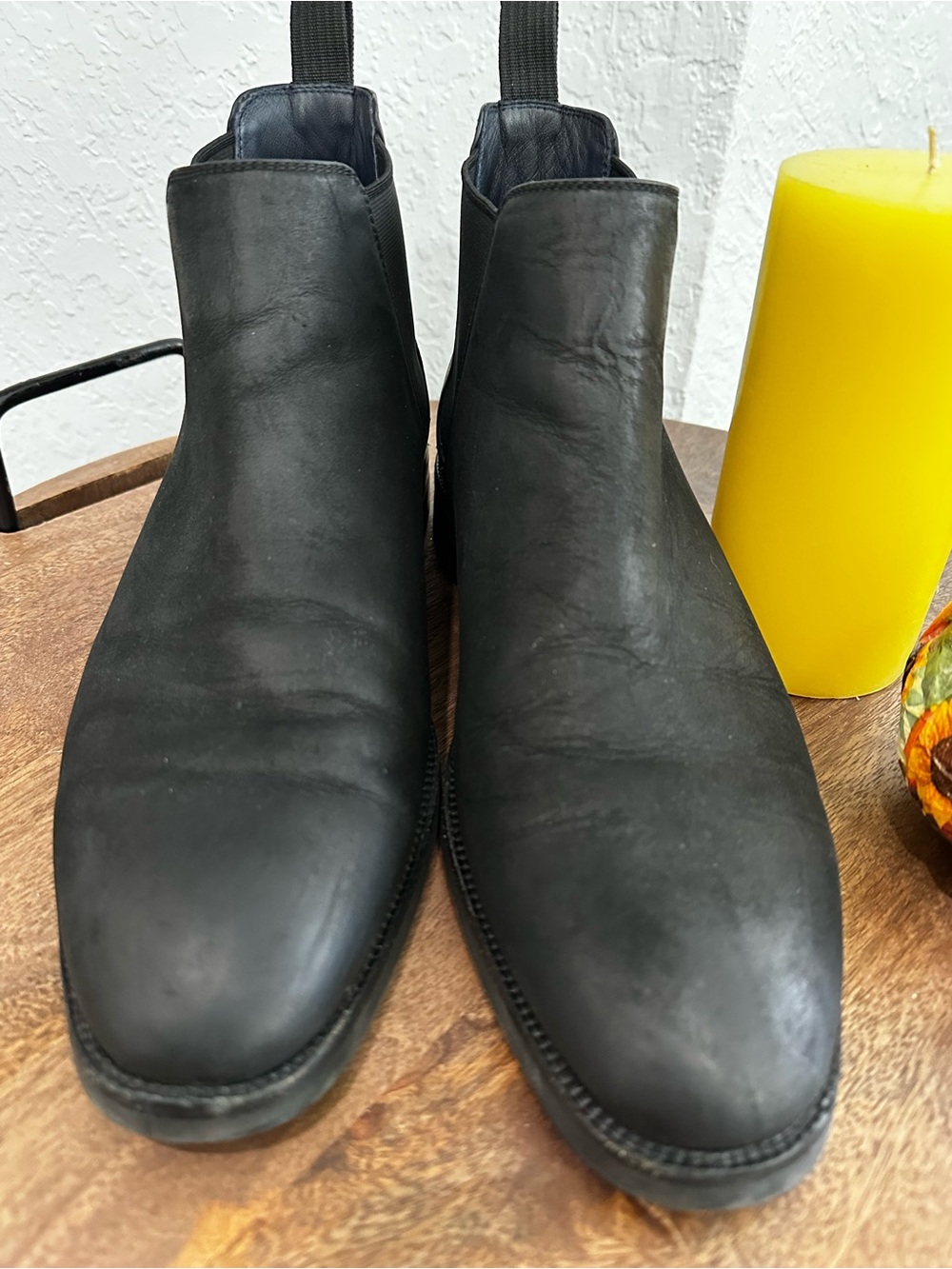 Cole Haan Black Men’s Wakefield Grand Chelsea Boots - waterproof sz 8.5 D